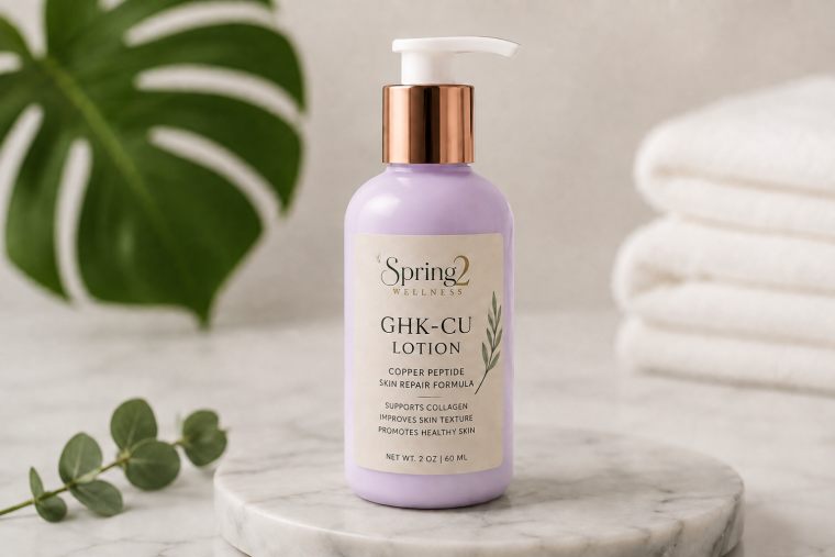 The Benefits of GHK-Cu Lotion: How Copper Peptides Support Healthier, Younger-Looking Skin