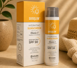 AURAGLOW HYDRATING SUNSCREEN WITH VITAMIN C