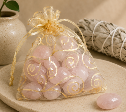 ROSE QUARTZ SET OF 7 $5.00